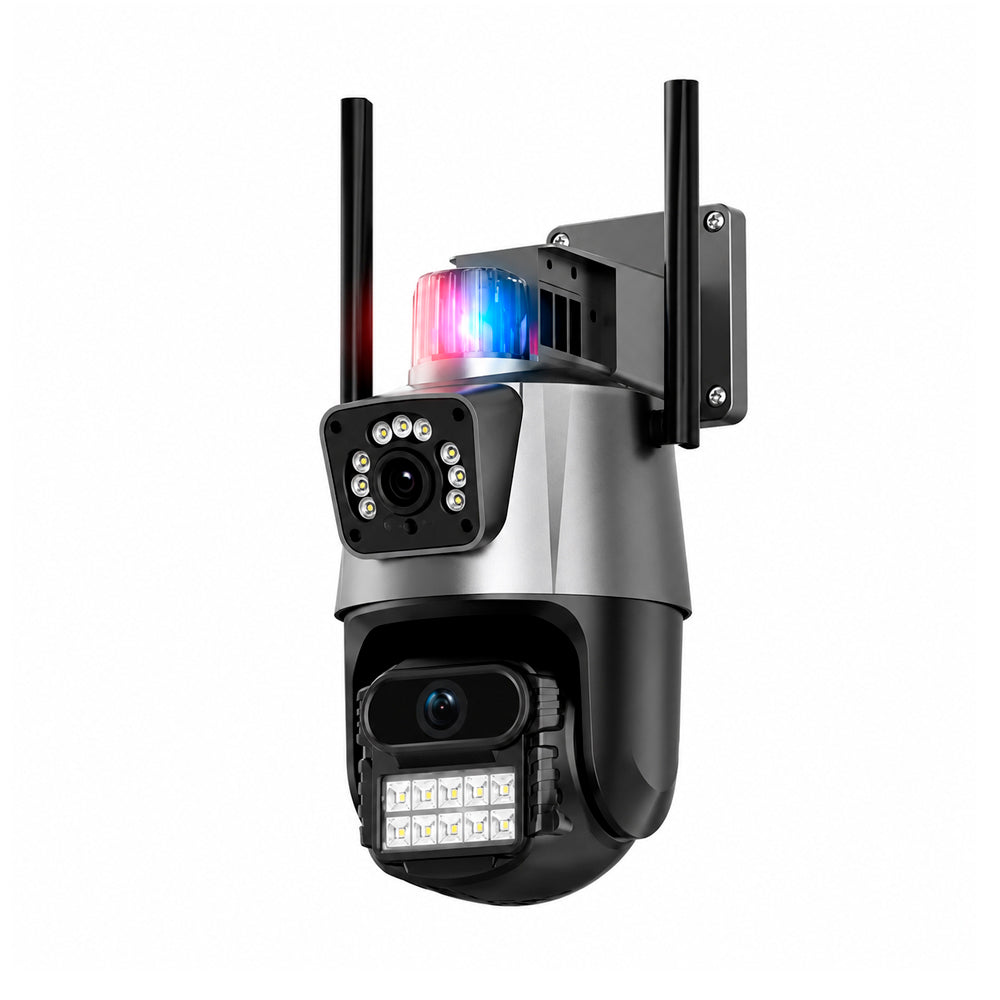 CAMARA DE SEGURIDAD 📷🏡 | DOBLE LENTE 360° ULTRA HD CON WIFI