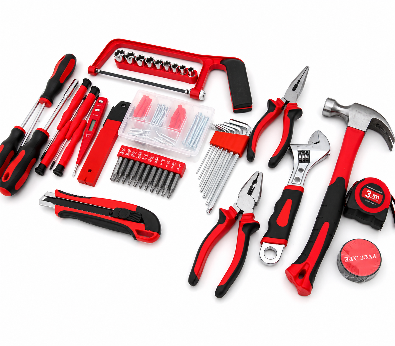 KIT DE HERRAMIENTAS | 108 PIEZAS LISTAS PARA USAR EN CASA ⚒️