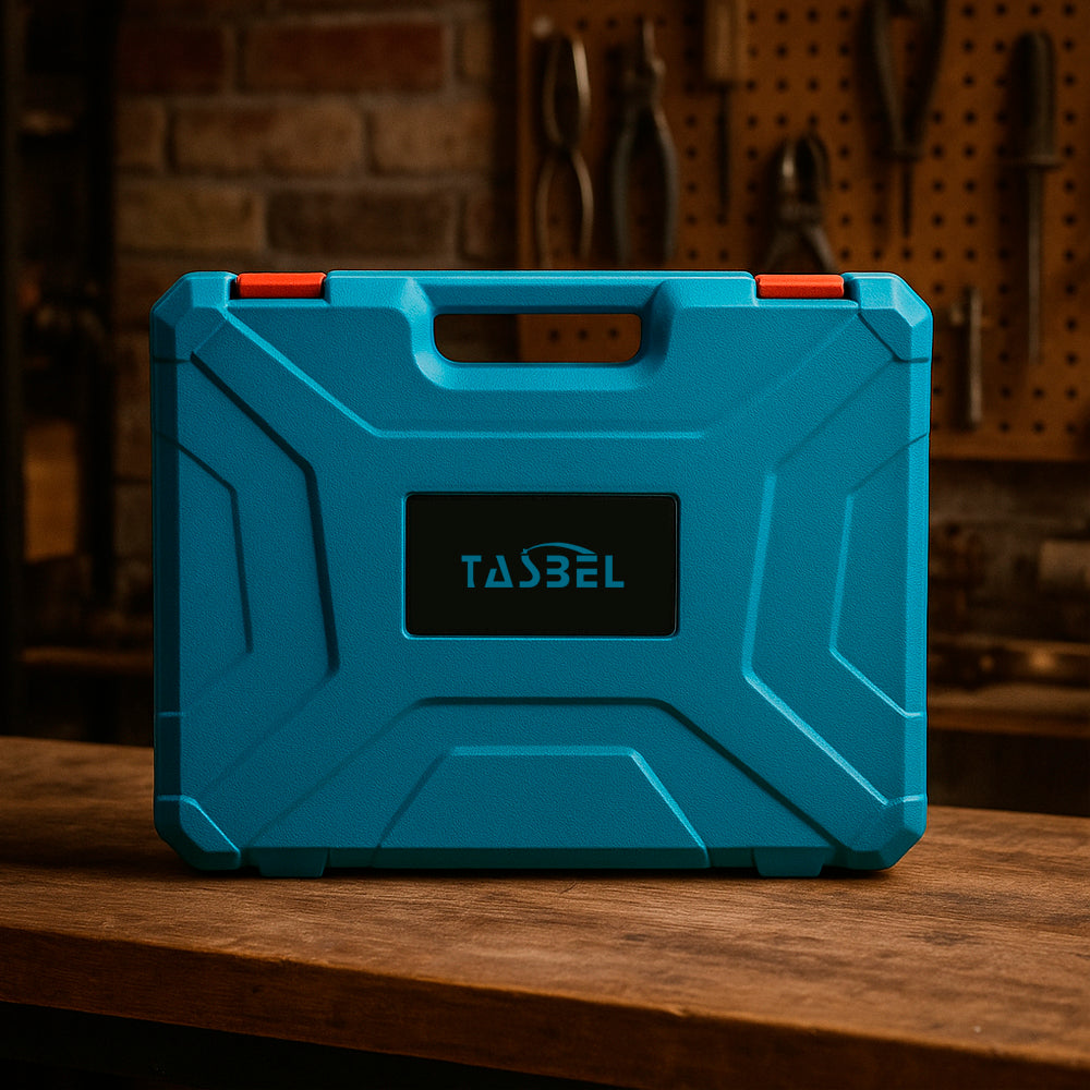 SET PROFESIONAL DE 4 HERRAMIENTAS | LLAVE DE IMPACTO ROTOMARTILLO ESMERIL Y TALADRO