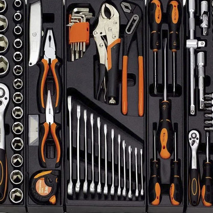 CAJA DE HERRAMIENTAS PROFESIONAL DE 3 NIVELES | INCLUYE 85 PIEZAS 🛠️