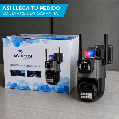 CAMARA DE SEGURIDAD 📷🏡 | DOBLE LENTE 360° ULTRA HD CON WIFI