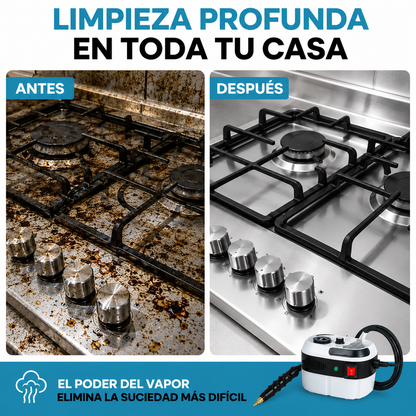 LIMPIADORA A VAPOR DE ALTA PRESIÓN | ACCESORIOS DE REGALO 🎁