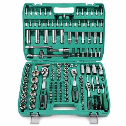 CAJA DE HERRAMIENTAS | INCLUYE 172 PIEZAS PROFESIONALES 🛠️