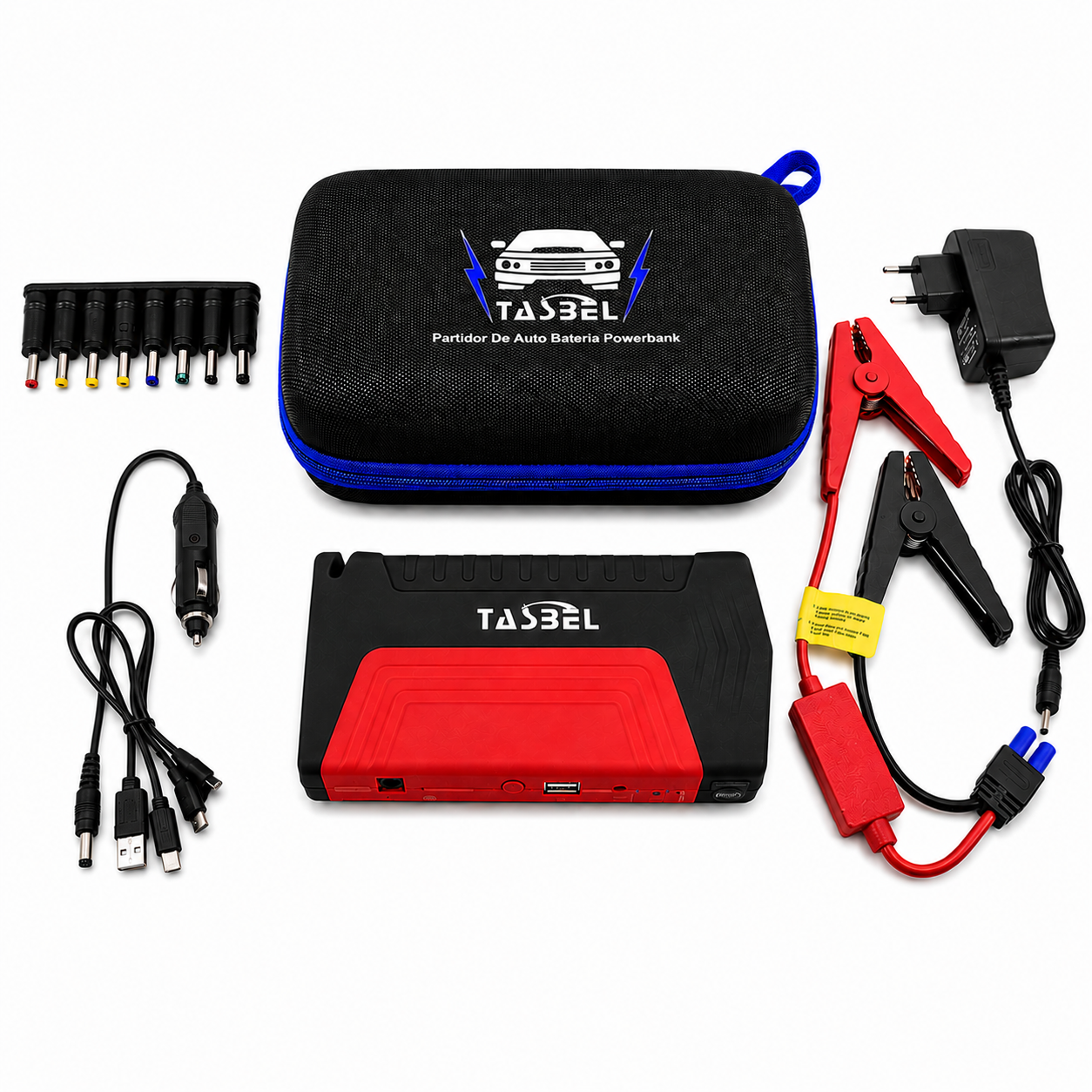 PARTIDOR DE BATERÍA TASBEL™ | 20 ARRANQUES CON UNA CARGA ⚡️