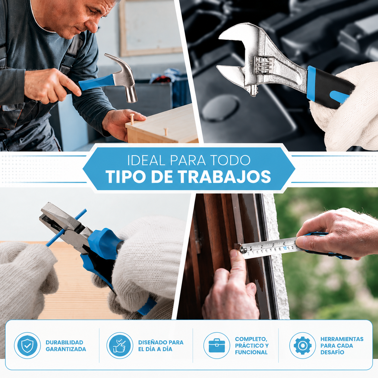 KIT DE HERRAMIENTAS | 108 PIEZAS LISTAS PARA USAR EN CASA ⚒️