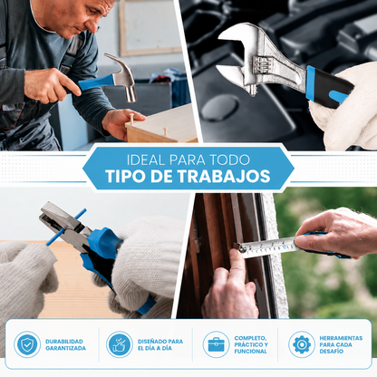 KIT DE HERRAMIENTAS | 108 PIEZAS LISTAS PARA USAR EN CASA ⚒️