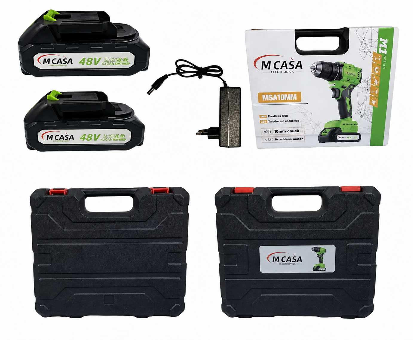 TALADRO MCASA™ INALÁMBRICO | INCLUYE 2 BATERÍAS DE REGALO 🎁