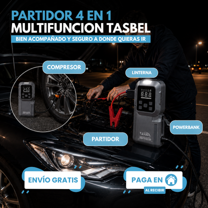 PARTIDOR TASBEL™ MULTIFUNCION 4 EN 1  | TU COMPAÑERO IDEAL
