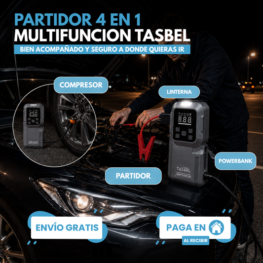 PARTIDOR TASBEL™ MULTIFUNCION 4 EN 1  | TU COMPAÑERO IDEAL