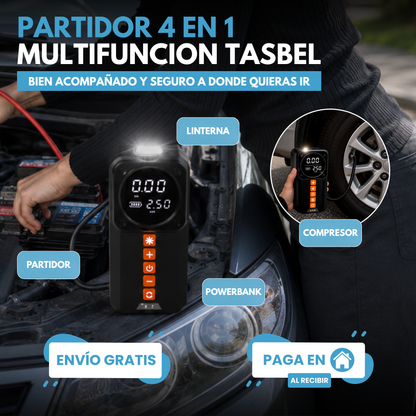 PARTIDOR TASBEL™ MULTIFUNCION 4 EN 1 | SIEMPRE SEGURO⚡️