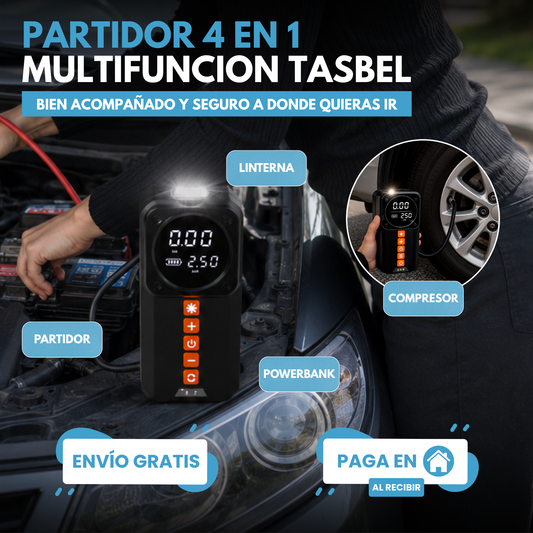 PARTIDOR TASBEL™ MULTIFUNCION 4 EN 1 | SIEMPRE SEGURO⚡️