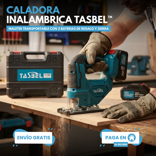 CALADORA INALÁMBRICA TASBEL™ | 2 BATERIAS DE REGALO 🎁