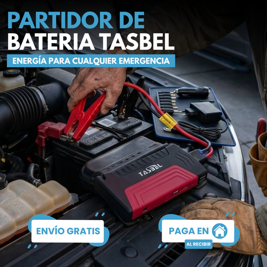 PARTIDOR DE BATERÍA TASBEL™ | 20 ARRANQUES CON UNA CARGA ⚡️