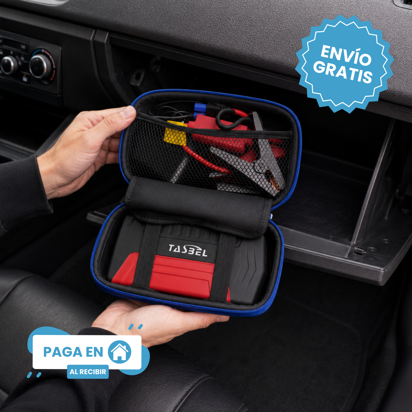 PARTIDOR DE BATERÍA TASBEL™ | 20 ARRANQUES CON UNA CARGA ⚡️