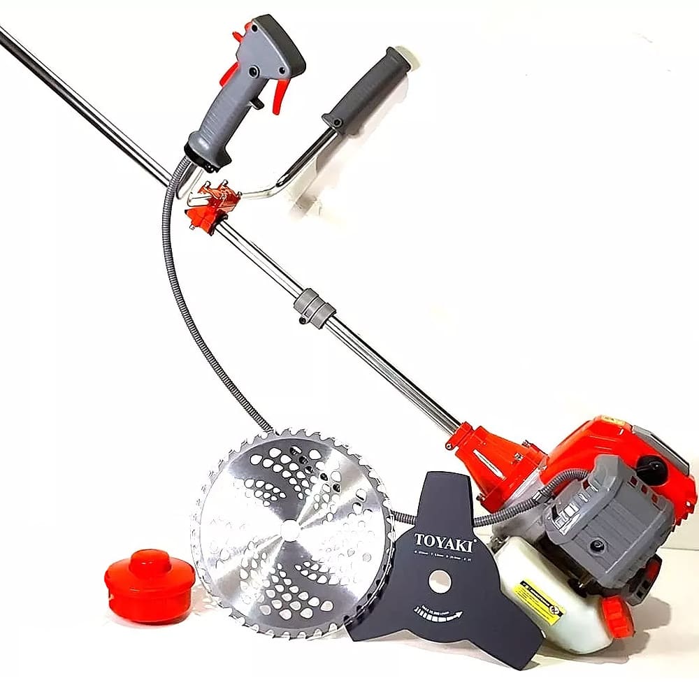 PODADORA ORILLADORA Y DESBROZADORA BENCINERA TASBEL™ | INCLUYE CUCHILLAS DE REGALO 🎁