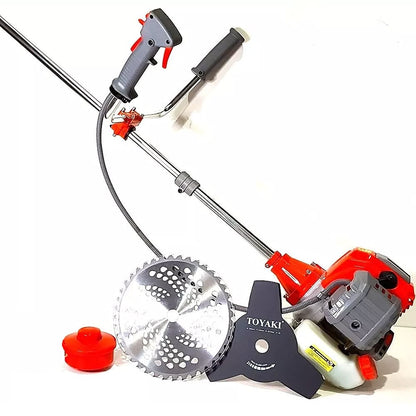 PODADORA ORILLADORA Y DESBROZADORA BENCINERA TASBEL™ | INCLUYE CUCHILLAS DE REGALO 🎁