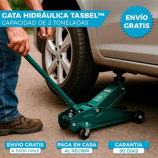 GATA HIDRÁULICA TASBEL™ | CAPACIDAD DE 2 TONELADAS