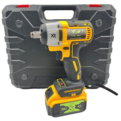 LLAVE DE IMPACTO CON ACCESORIOS | INCLUYE 2 BATERÍAS DE REGALO 🎁