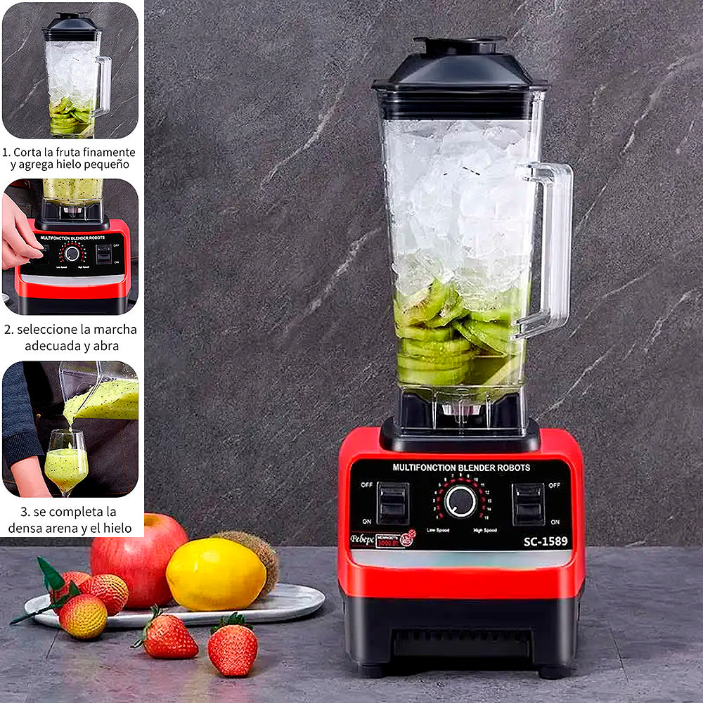 LICUADORA MOLEDORA 🍓🍏🍹 | DE 2 LITROS Y 15 VELOCIDADES