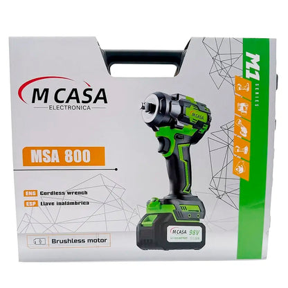 LLAVE DE IMPACTO MCASA™ 98V | INCLUYE 2 BATERÍAS DE REGALO