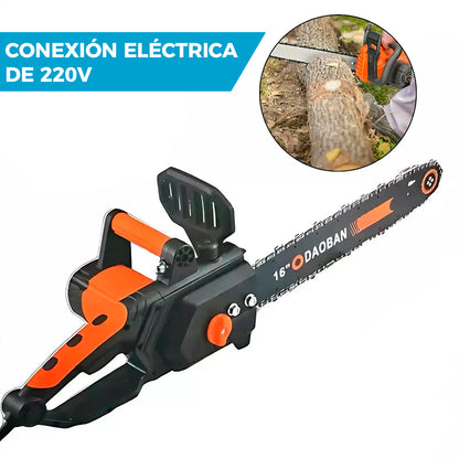 MOTOSIERRA ELÉCTRICA TASBEL™ 1800W | ESPADA DE 16 PULGADAS
