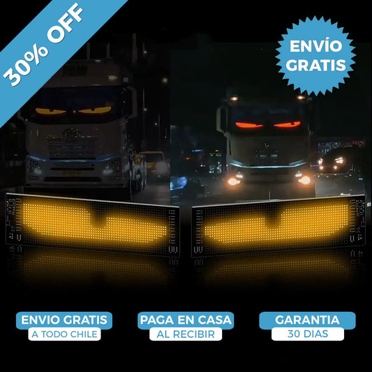 PANTALLA LED FLEXIBLE Y PERSONALIZABLE | 32cm x 16cm