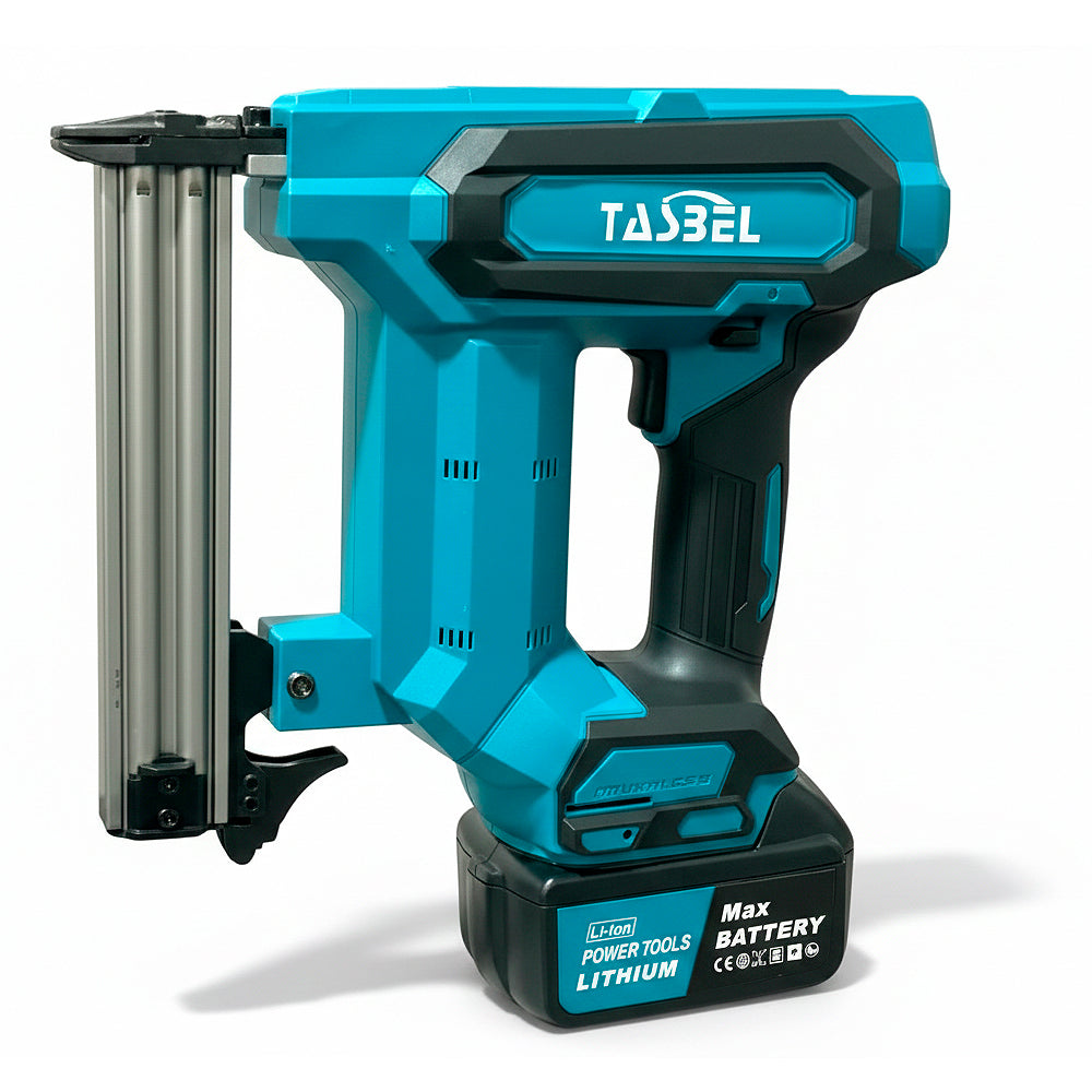 PISTOLA DE CLAVOS TASBEL™ | INCLUYE 2 BATERIAS DE REGALO 🎁