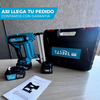 PISTOLA DE CLAVOS TASBEL™ | INCLUYE 2 BATERIAS DE REGALO 🎁