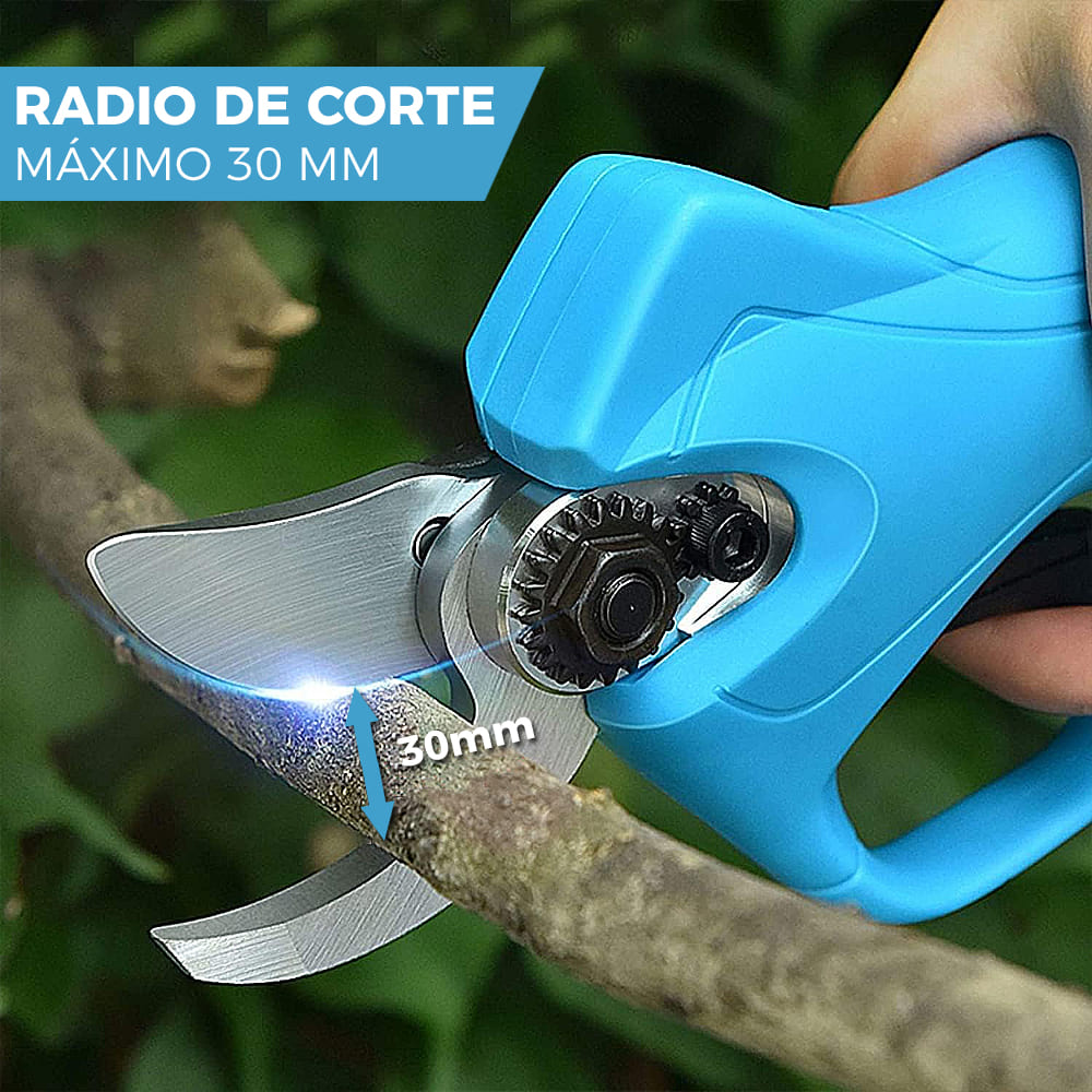 TIJERA PODADORA INALÁMBRICA TASBEL™ | INCLUYE BATERÍA DE 98V ⚡