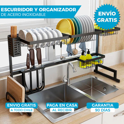 ESCURRIDOR Y ORGANIZADOR DE COCINA | 85cm x 52cm