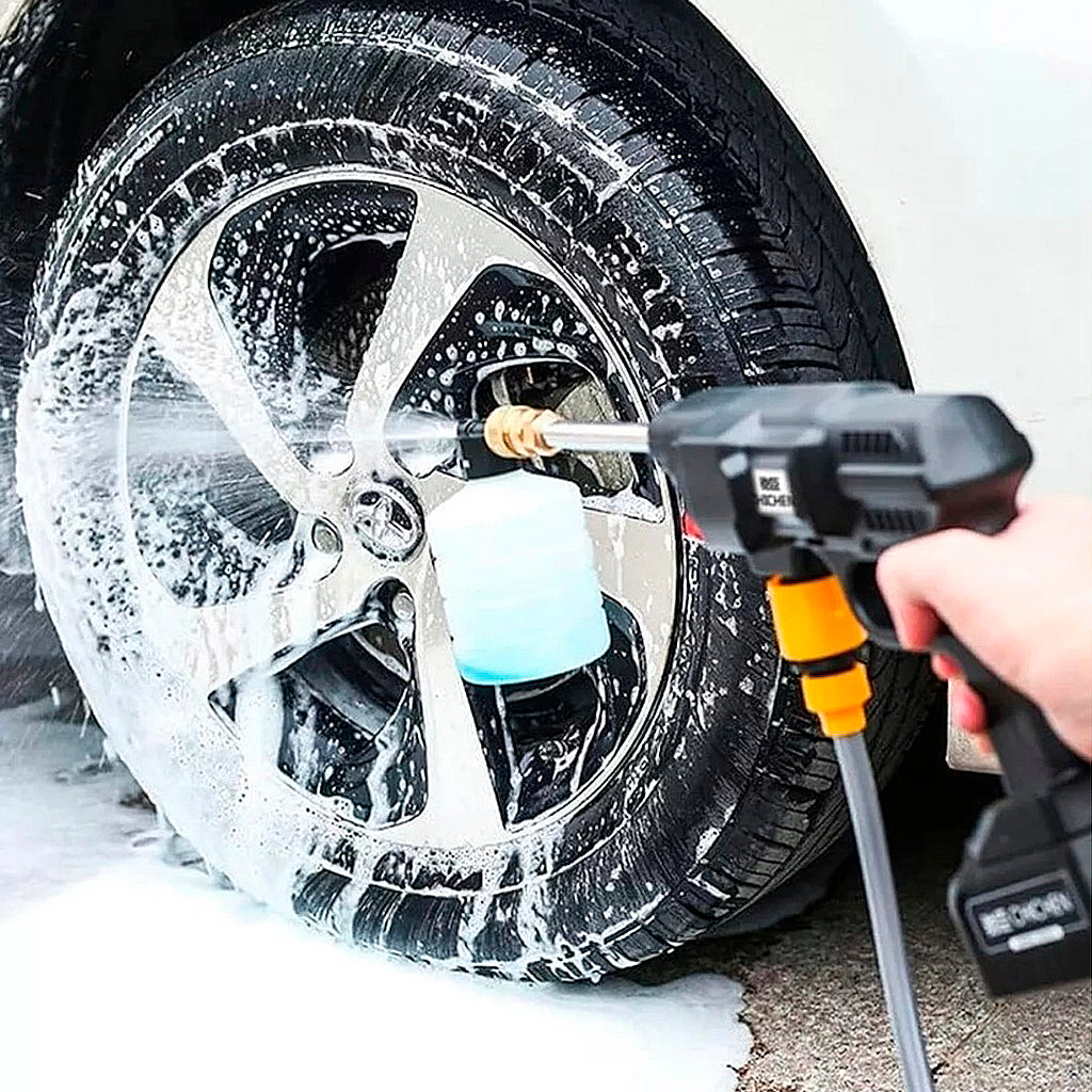 HIDROLAVADORA INALÁMBRICA DE ALTA PRESIÓN TASBEL™ | INCLUYE 2 BATERÍAS DE 98V