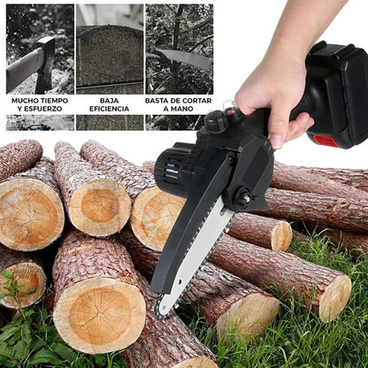 COMBO CORTADORA Y MINI MOTOSIERRA TASBEL™ 98V | INCLUYE 2 BATERÍAS Y CUCHILLAS DE REGALO 🎁